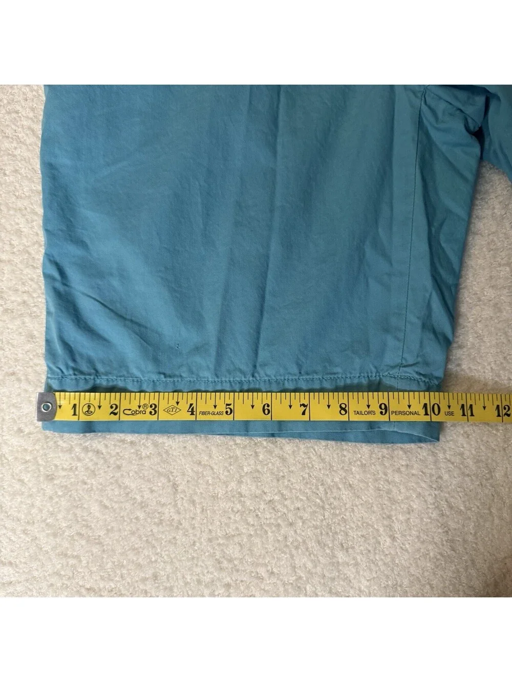 Polo Ralph Lauren Men’s Pima Cotton Shorts Turquoise Size 35 Flat Front